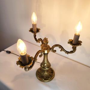 Lampe en bronze