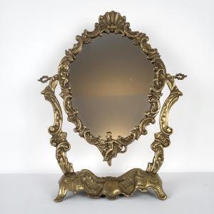 Miroir de maquillage ancien